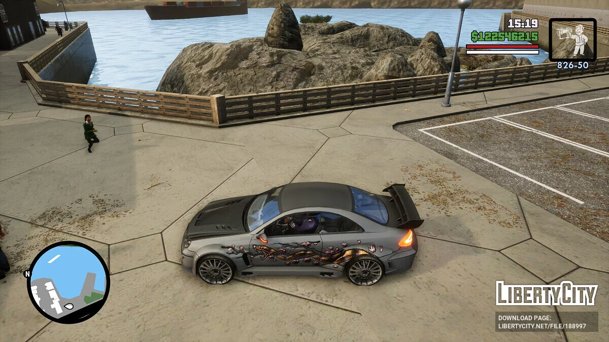Mercedes-Benz CLK500 aus Need For Speed: Most Wanted (OLD) / GTA San Andreas: Die endgültige Edition