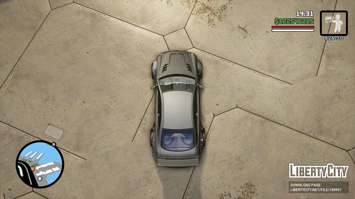 Mercedes-Benz CLK500 aus Need For Speed: Most Wanted (OLD) / GTA San Andreas: Die endgültige Edition