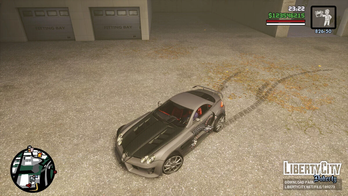 Mercedes Benz SLR McLaren de Need for Speed: Most Wanted (OLD) / GTA San Andreas : L'Édition Ultime