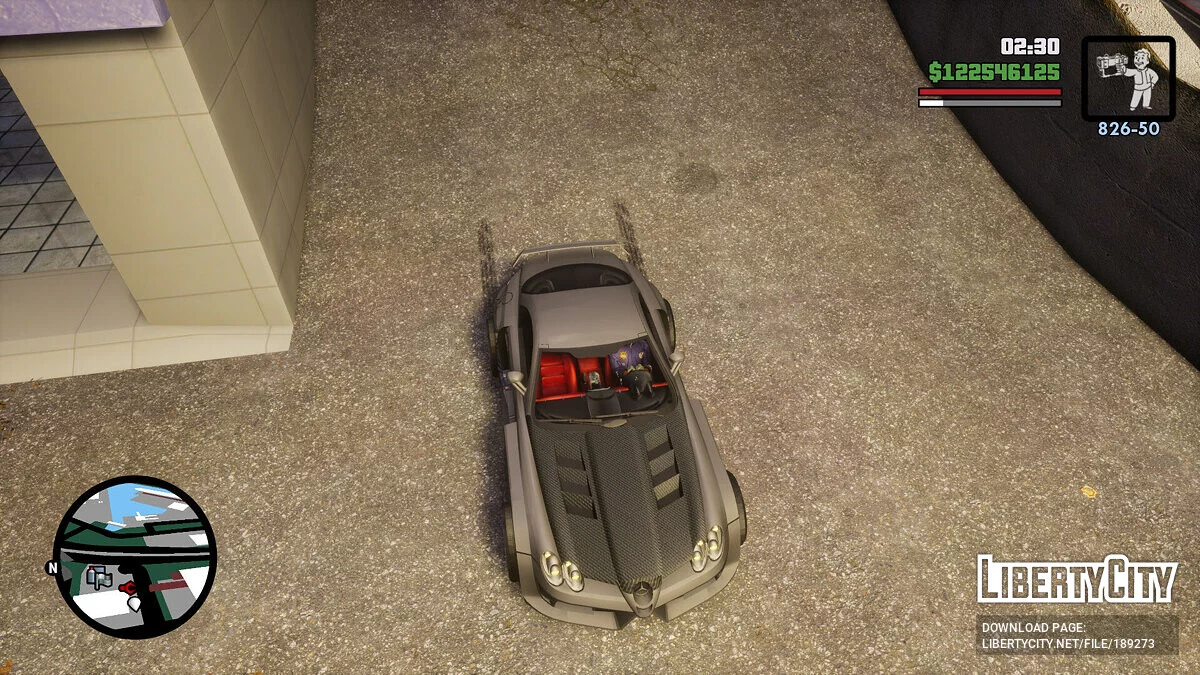 Mercedes Benz SLR McLaren de Need for Speed: Most Wanted (OLD) / GTA San Andreas : L'Édition Ultime