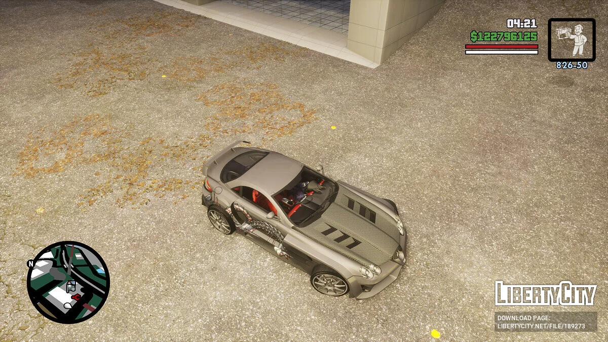Mercedes Benz SLR McLaren de Need for Speed: Most Wanted (OLD) / GTA San Andreas : L'Édition Ultime