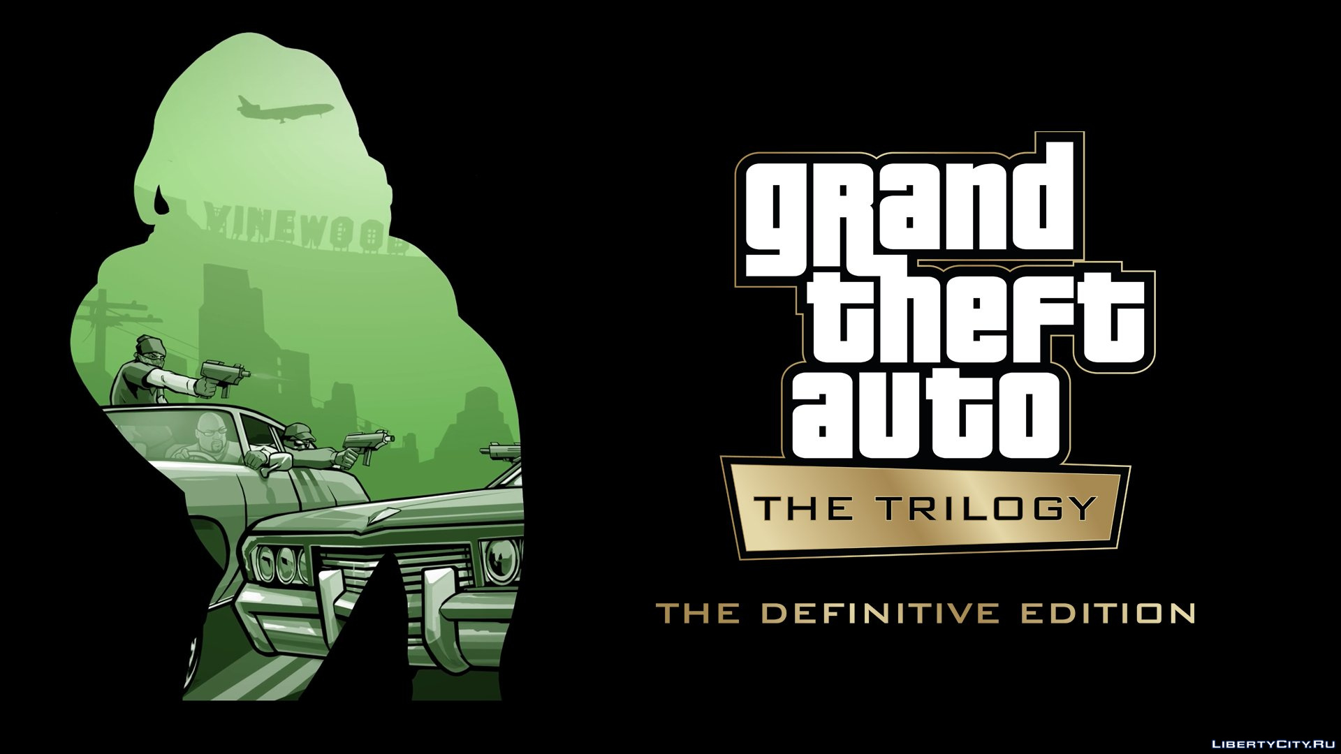 Gta san definitive на андроид. GTA Trilogy Definitive Edition. Логотип ГТА трилогия. ГТА Сан Синдикат Локо. GTA San Andreas Definitive Edition обложка.