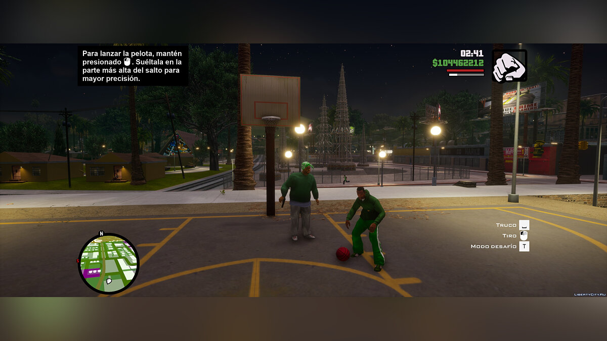 Download Improving the basketball for GTA San Andreas: The Definitive  Edition