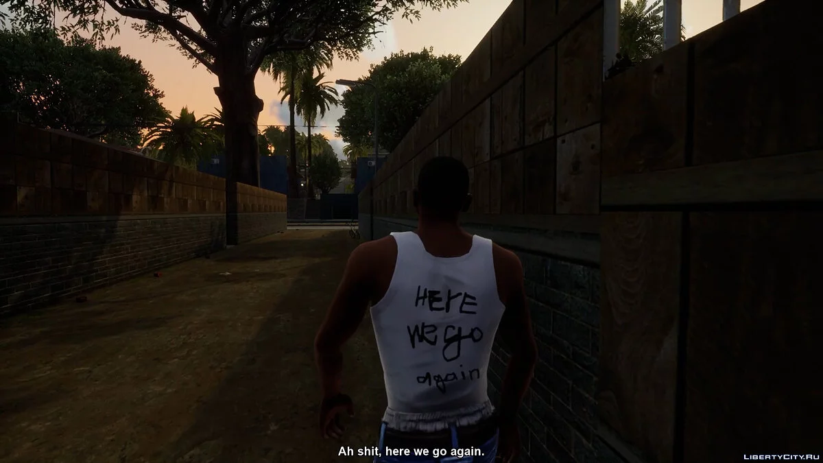 «Here We Go Again» - le maillot mis à jour / GTA San Andreas : L'Édition Ultime