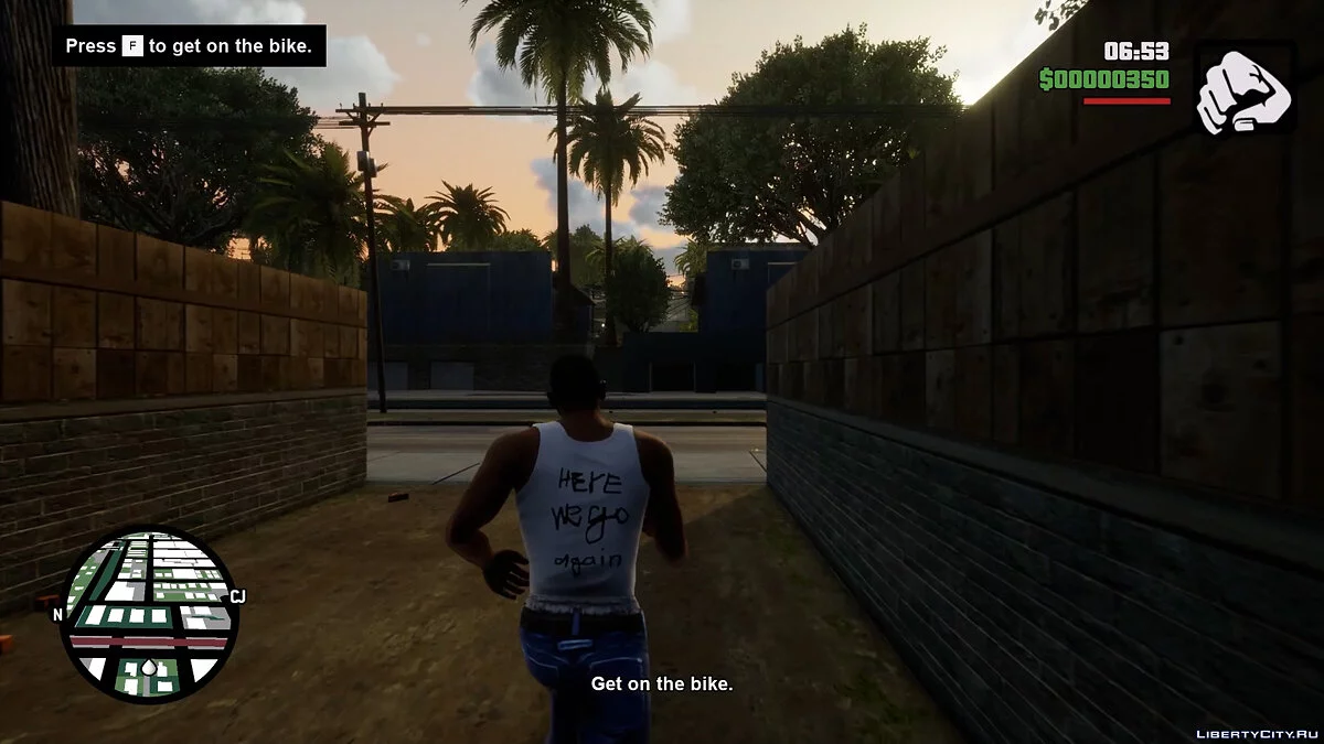 «Here We Go Again» - le maillot mis à jour / GTA San Andreas : L'Édition Ultime