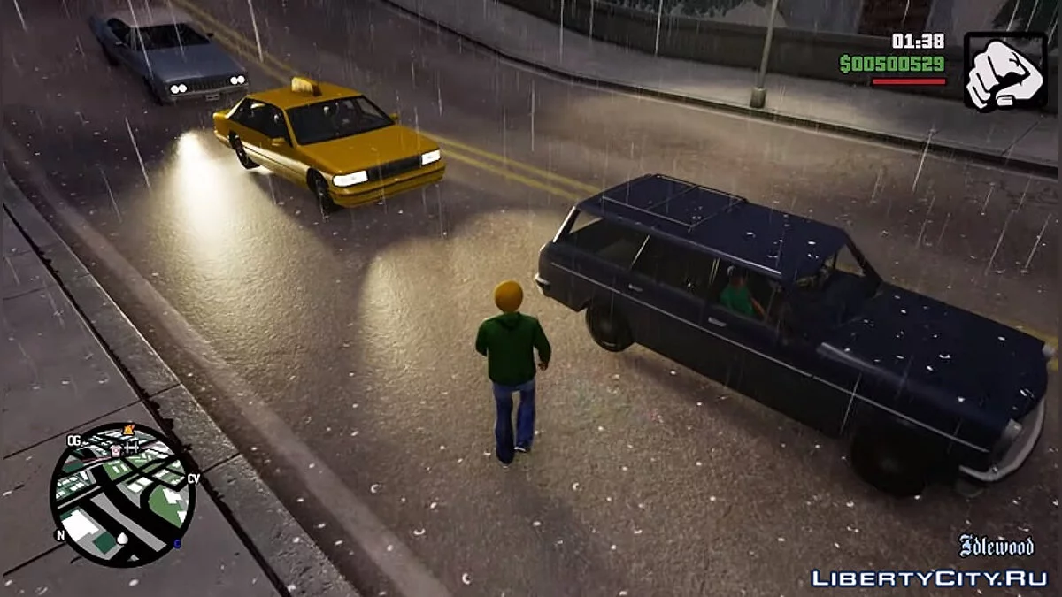 修复雨 [GTA 3, VC 和 SA] v1.2 / GTA圣安地列斯：终极版