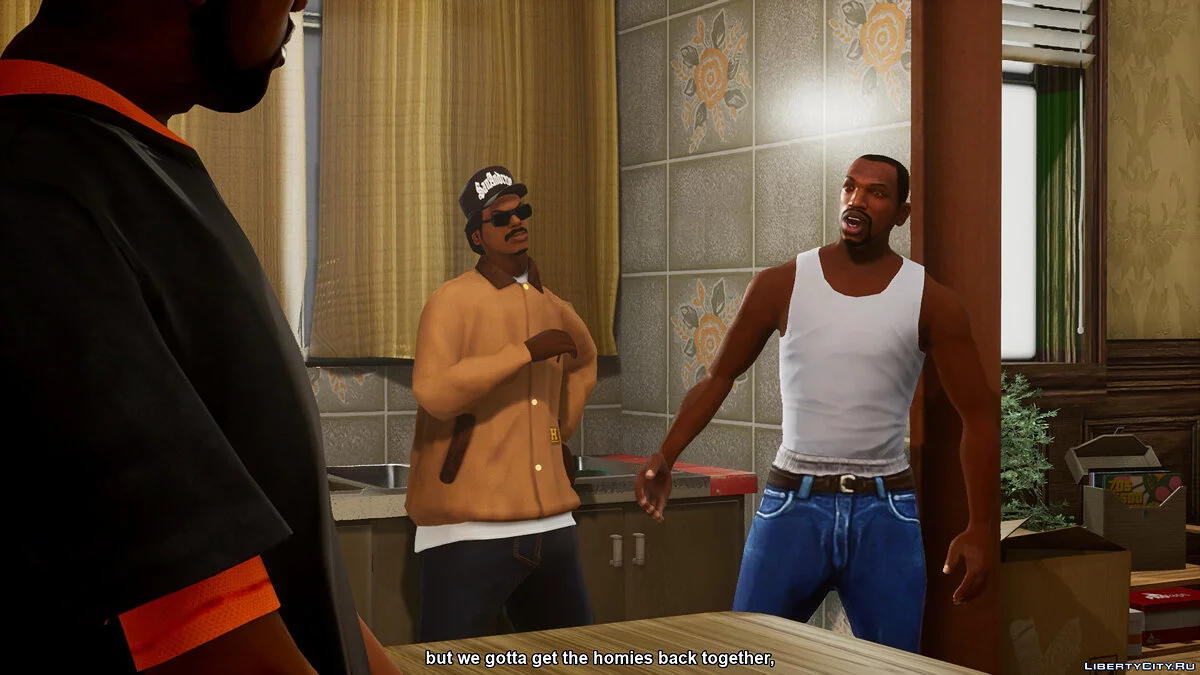 Orange Grove Families From Beta / GTA San Andreas: The Definitive Edition