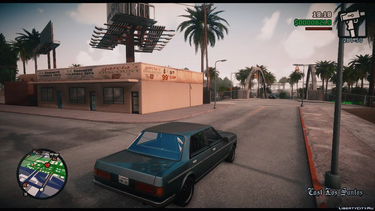 Mejora de la reproducción de color - A.B.A reshade / GTA San Andreas: La Edición Definitiva