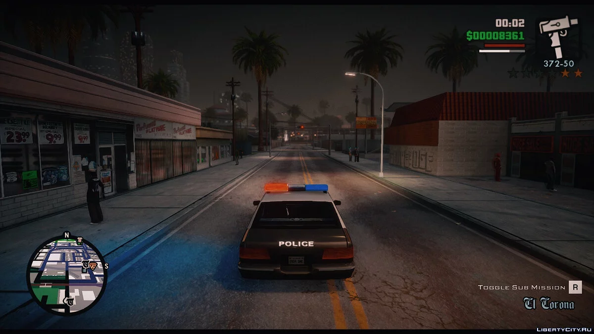 Mejora de la reproducción de color - A.B.A reshade / GTA San Andreas: La Edición Definitiva