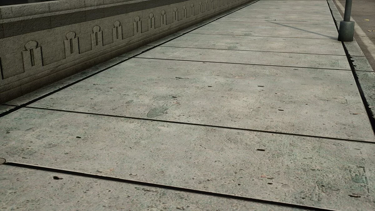 No Fallen Leaves on Sidewalks [GTA 3, GTA SA] / GTA San Andreas: The Definitive Edition