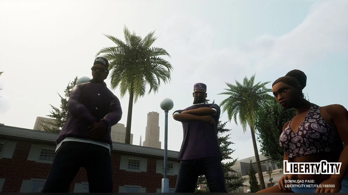 Playing for Ballas [Modpack] / GTA San Andreas: The Definitive Edition