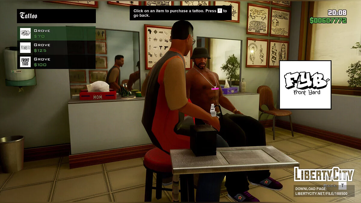 Playing for Ballas [Modpack] / GTA San Andreas: The Definitive Edition