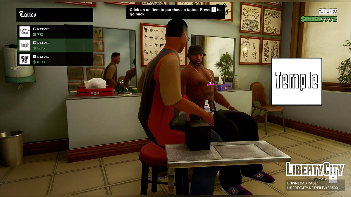 Playing for Ballas [Modpack] / GTA San Andreas: The Definitive Edition