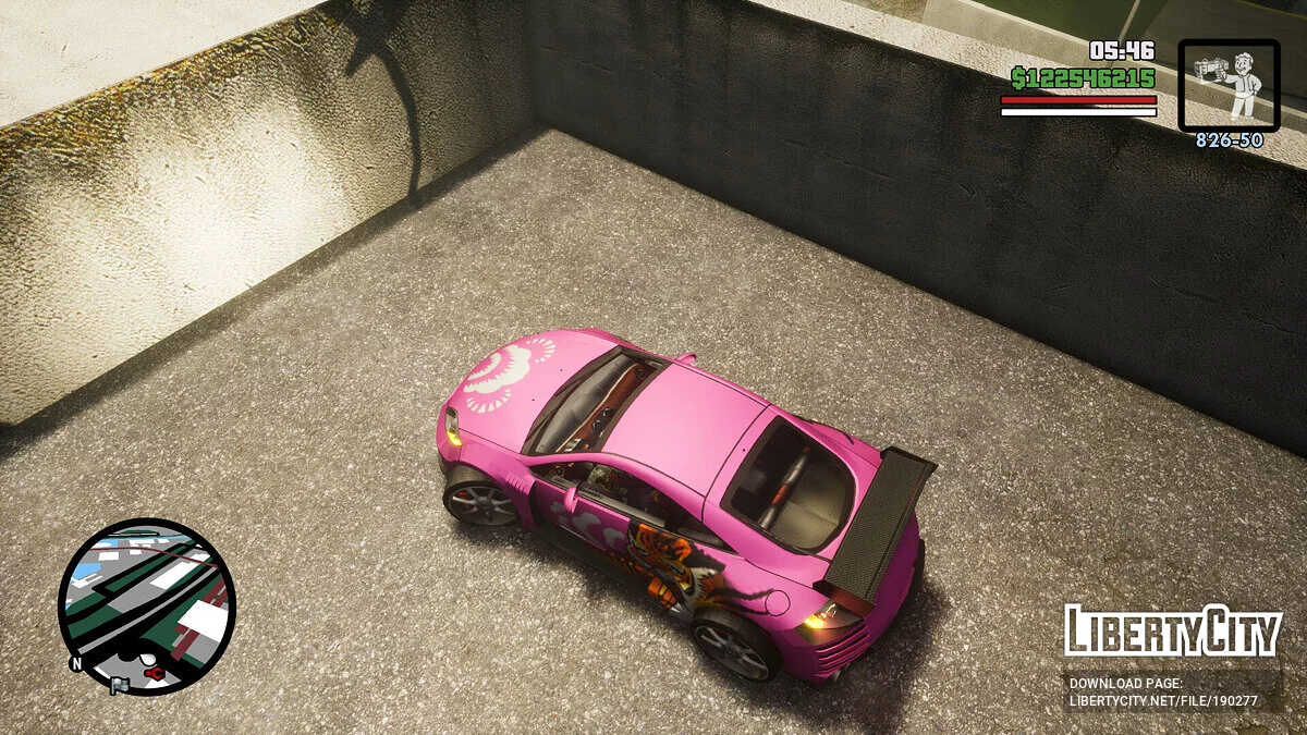 Mitsubishi Eclipse from Need For Speed Most Wanted 2005 (OLD) / GTA San Andreas: The Definitive Edition