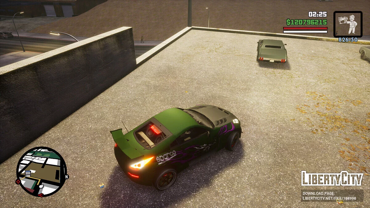 Nissan 350Z dari Need For Speed: Underground 2 (LAMA) / GTA San Andreas: The Definitive Edition