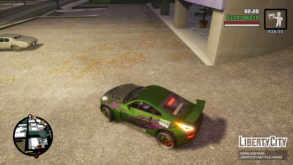 Nissan 350Z dari Need For Speed: Underground 2 (LAMA) / GTA San Andreas: The Definitive Edition