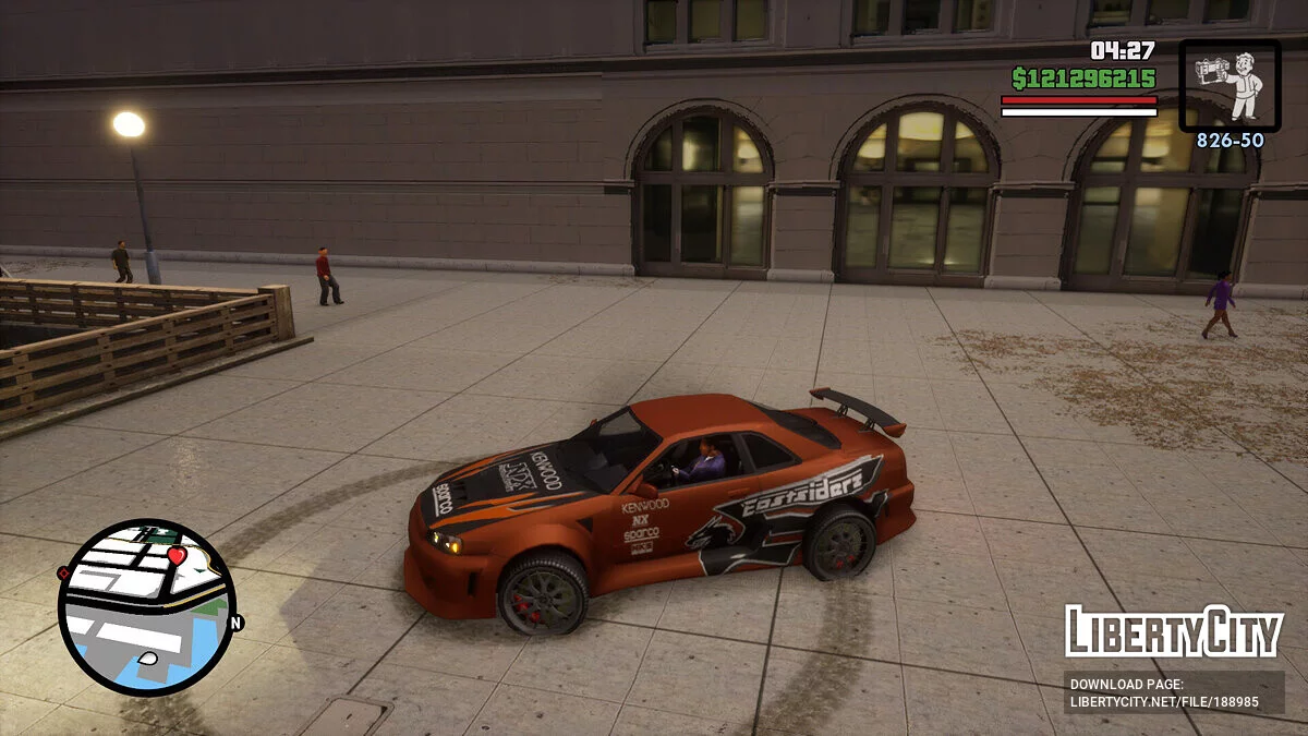 Nissan Skyline R32 dari Need For Speed: Underground 1 (LAMA) / GTA San Andreas: The Definitive Edition