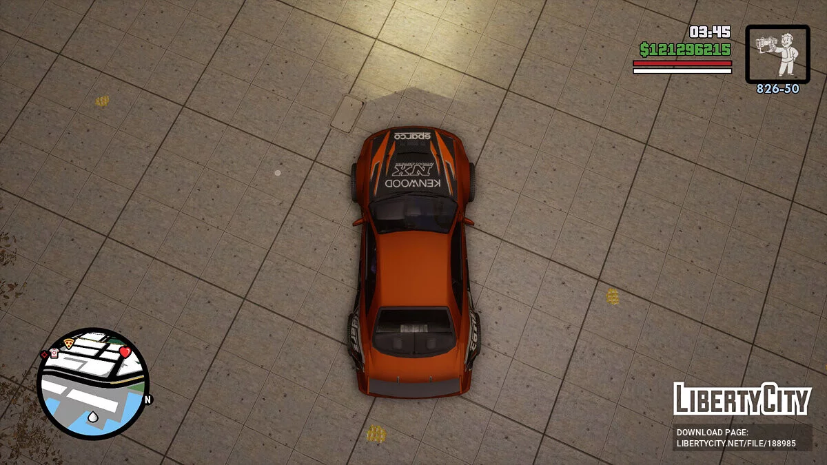 Nissan Skyline R32 dari Need For Speed: Underground 1 (LAMA) / GTA San Andreas: The Definitive Edition