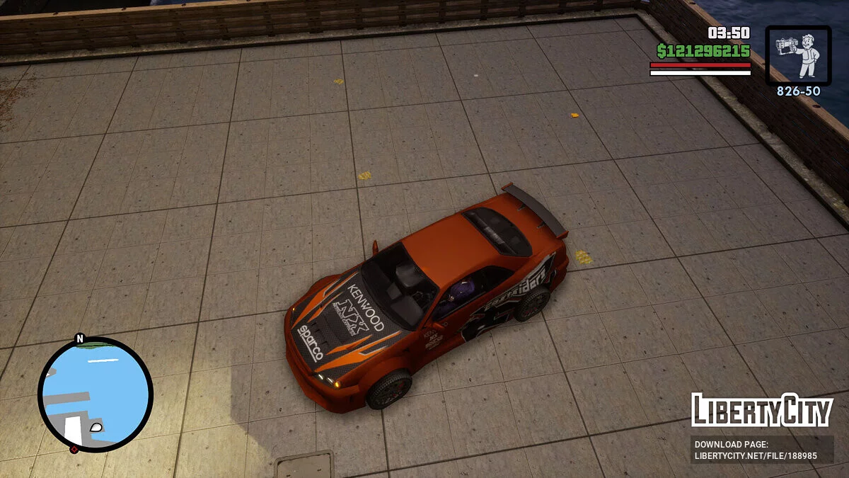 Nissan Skyline R32 dari Need For Speed: Underground 1 (LAMA) / GTA San Andreas: The Definitive Edition