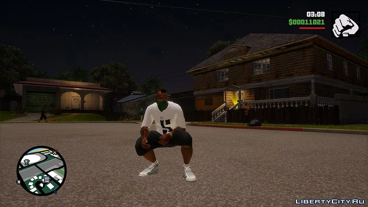 Анімації з GTA Online / GTA San Andreas: The Definitive Edition