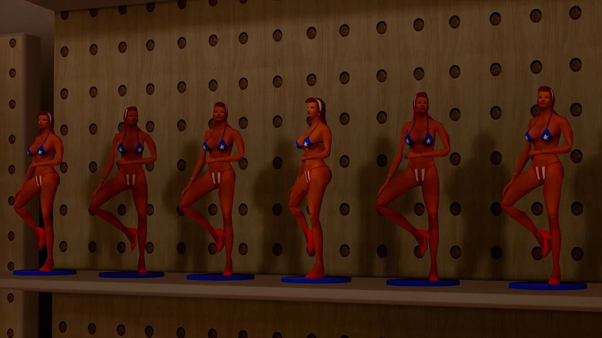 Candy Suxxx Figurines / GTA San Andreas: The Definitive Edition