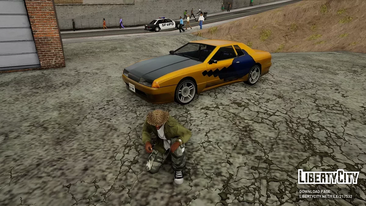 Livrée SA DE Restaurée Bêta Élégie / GTA San Andreas : L'Édition Ultime