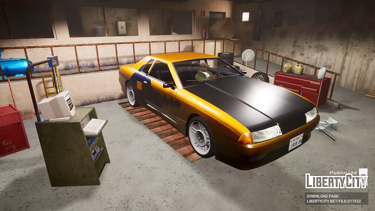 Livrée SA DE Restaurée Bêta Élégie / GTA San Andreas : L'Édition Ultime