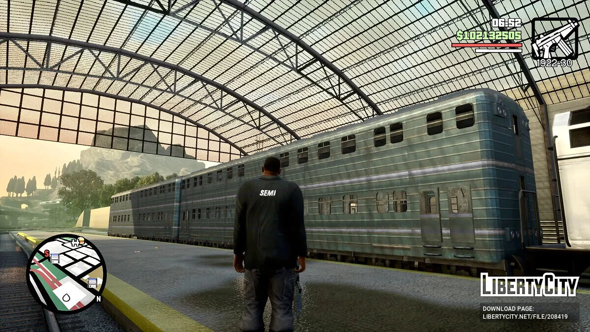 Gepanzerter Waggon für Breitspurpanzerzug (ALT) / GTA San Andreas: Die endgültige Edition