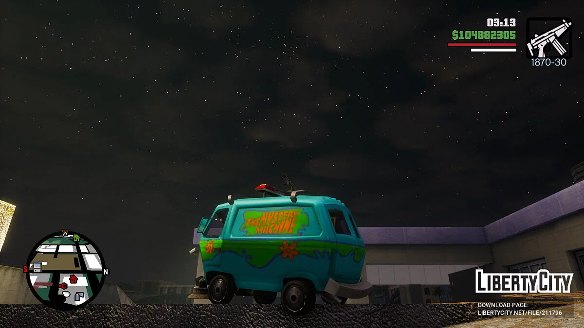 Van dari Scooby Doo dan Rawa Menyeramkan (LAMA) / GTA San Andreas: The Definitive Edition