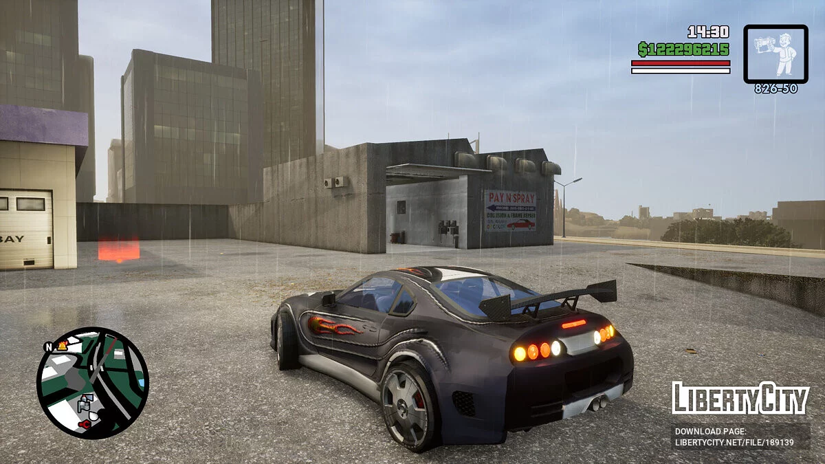 Toyota Supra from Need For Speed: Most Wanted (OLD) / GTA San Andreas: The Definitive Edition