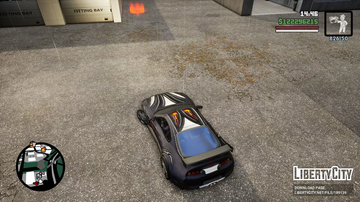 Toyota Supra from Need For Speed: Most Wanted (OLD) / GTA San Andreas: The Definitive Edition