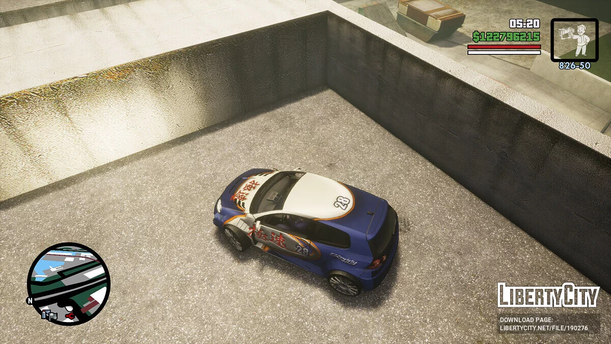 VolkSwagen Golf GTI de Need For Speed Most Wanted 2005 (OLD) / GTA San Andreas : L'Édition Ultime