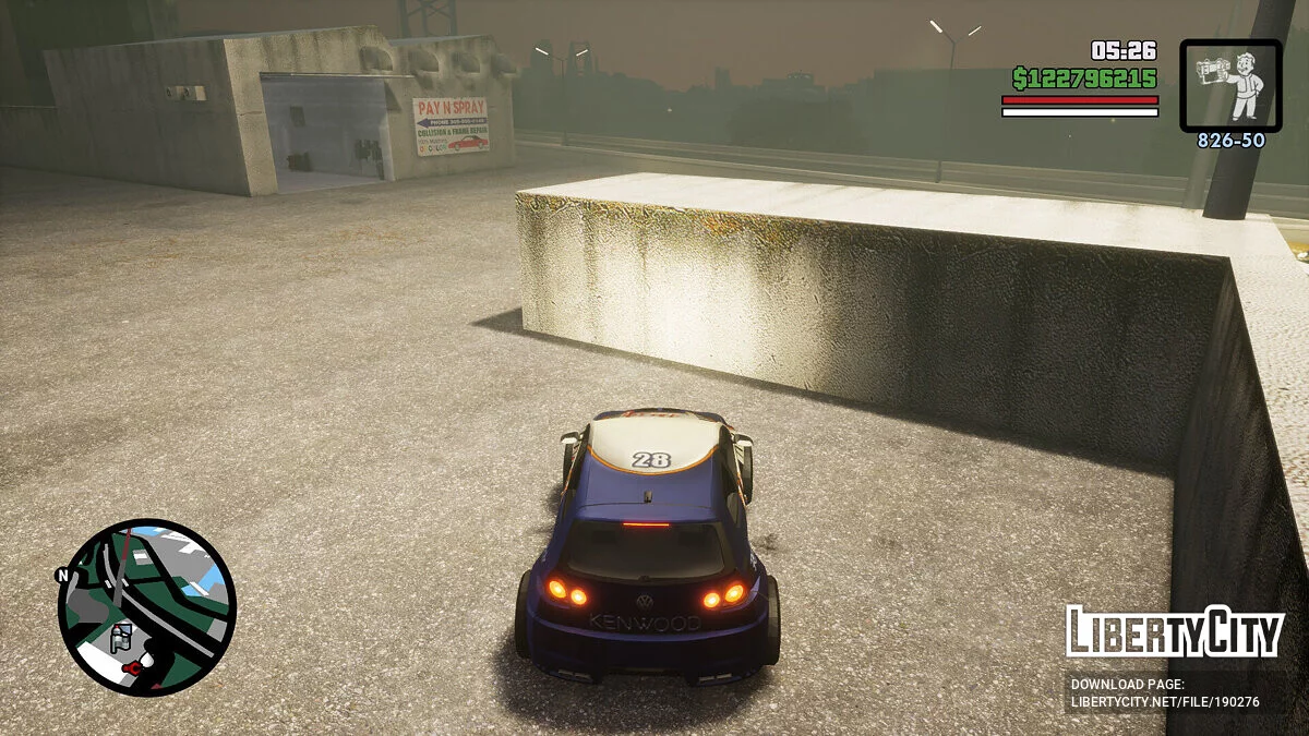 VolkSwagen Golf GTI de Need For Speed Most Wanted 2005 (OLD) / GTA San Andreas : L'Édition Ultime