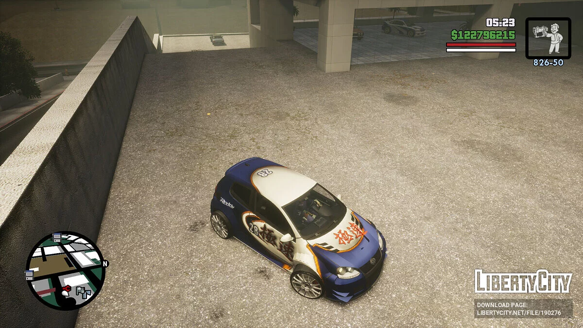VolkSwagen Golf GTI de Need For Speed Most Wanted 2005 (OLD) / GTA San Andreas : L'Édition Ultime