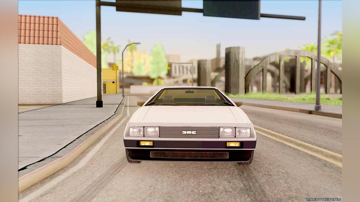 Delorean car gta 5 фото 88