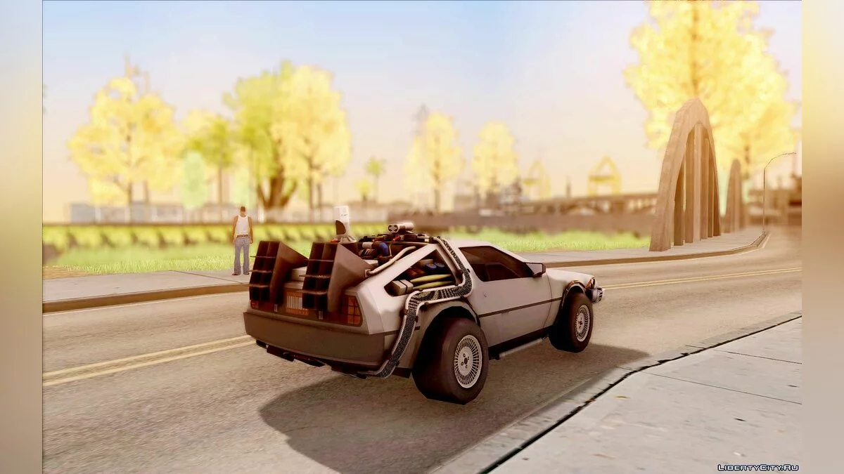 Máquina del Tiempo DeLorean (Telltale) / GTA San Andreas