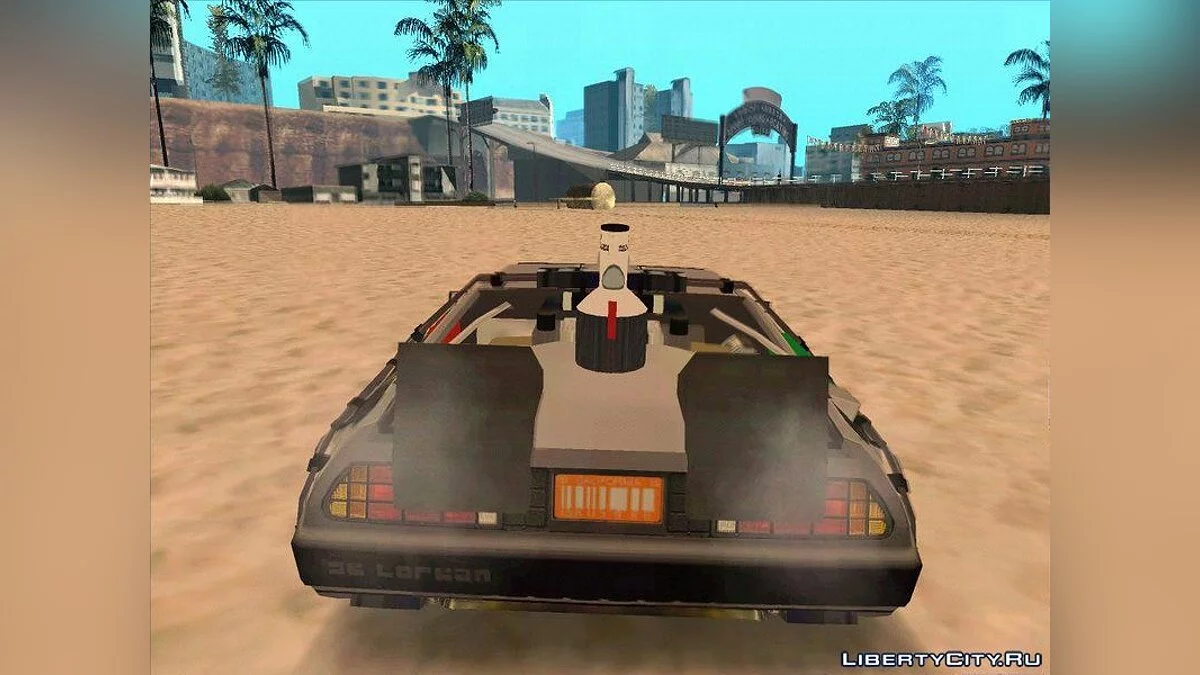 Máquina del tiempo Delorean BTTF 2 - Vehículo de