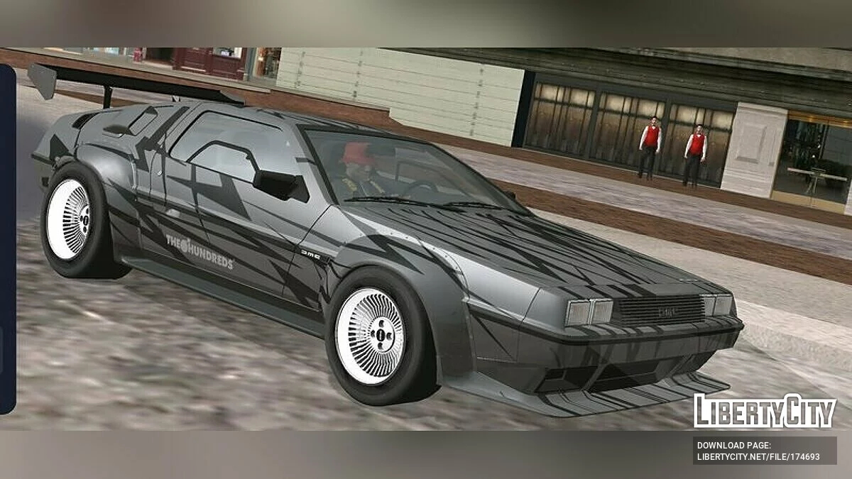 The Hundreds DeLorean DMC-12 / GTA San Andreas