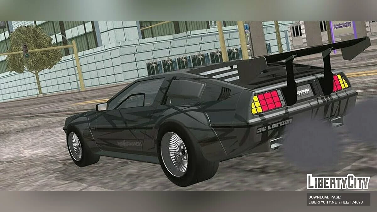 The Hundreds DeLorean DMC-12 / GTA San Andreas