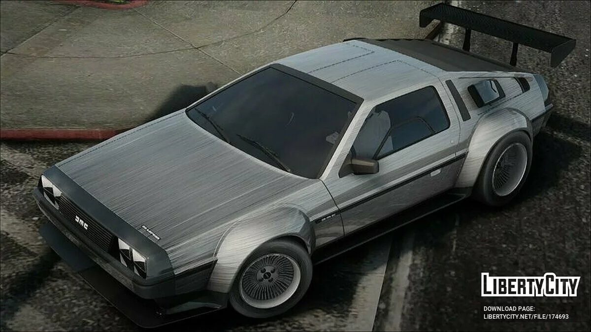The Hundreds DeLorean DMC-12 / GTA San Andreas
