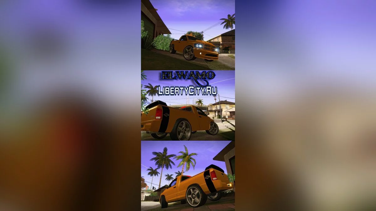 Dodge Ram Rumble Bee / GTA San Andreas