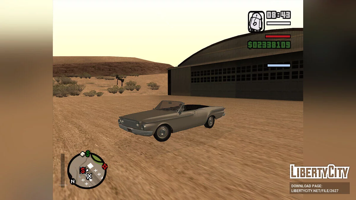 Dodge Dart 440 1962 Stock and Custom / GTA San Andreas