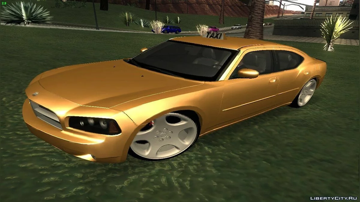 Dodge Charger RT Taxi Edition (V-2.0) / GTA San Andreas