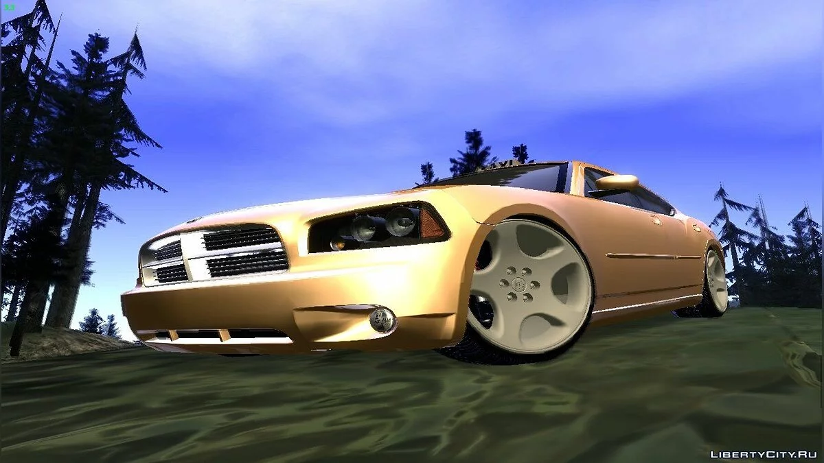 Dodge Charger RT Taxi Edition (V-2.0) / GTA San Andreas