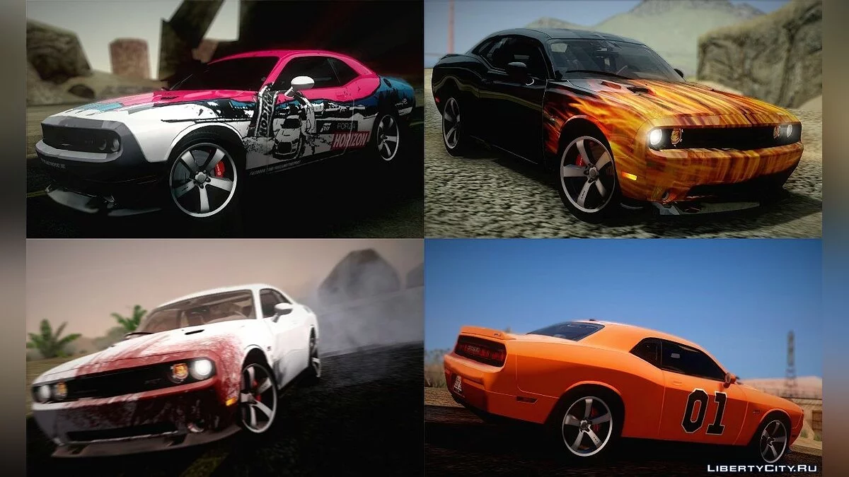 Dodge Challenger SRT8 392 2012 / GTA San Andreas