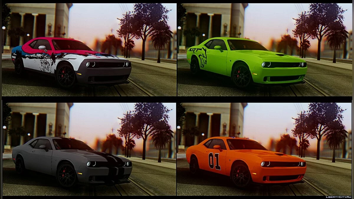 2015 Dodge Challenger SRT Hellcat / GTA San Andreas
