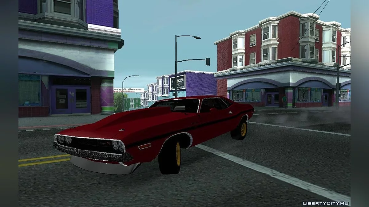 Dodge Challenger з можливістю тюнінгу / GTA San Andreas