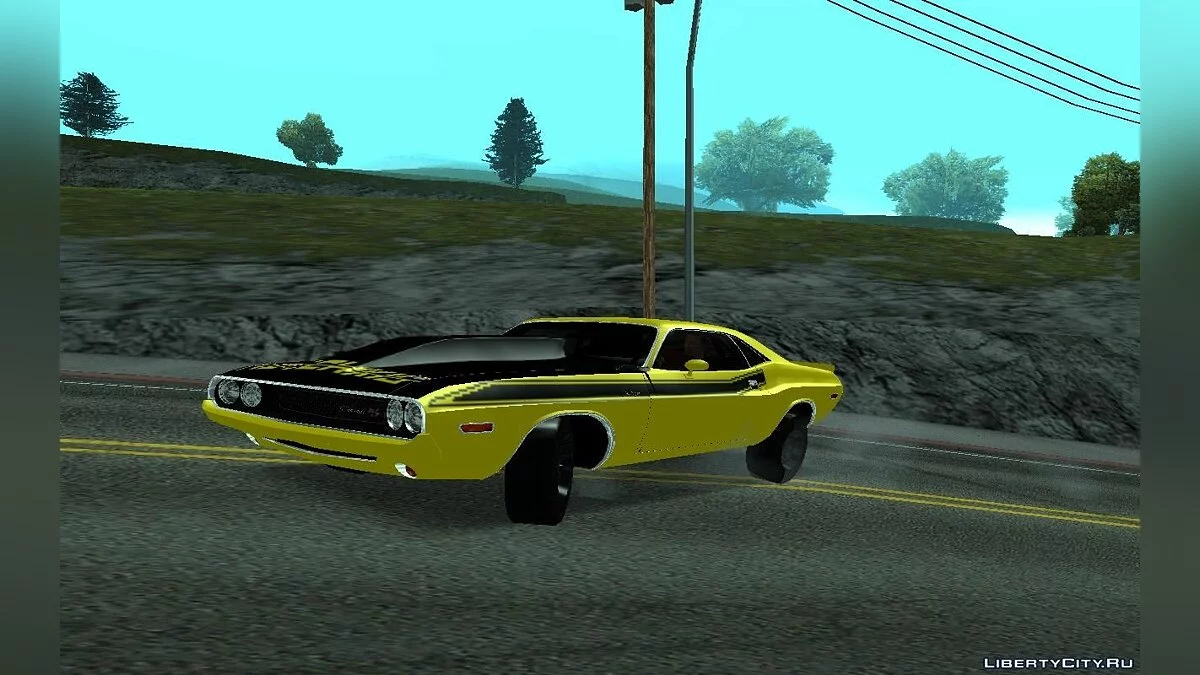 Dodge Challenger з можливістю тюнінгу / GTA San Andreas