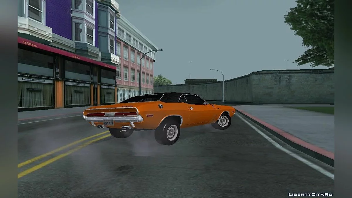 Dodge Challenger з можливістю тюнінгу / GTA San Andreas