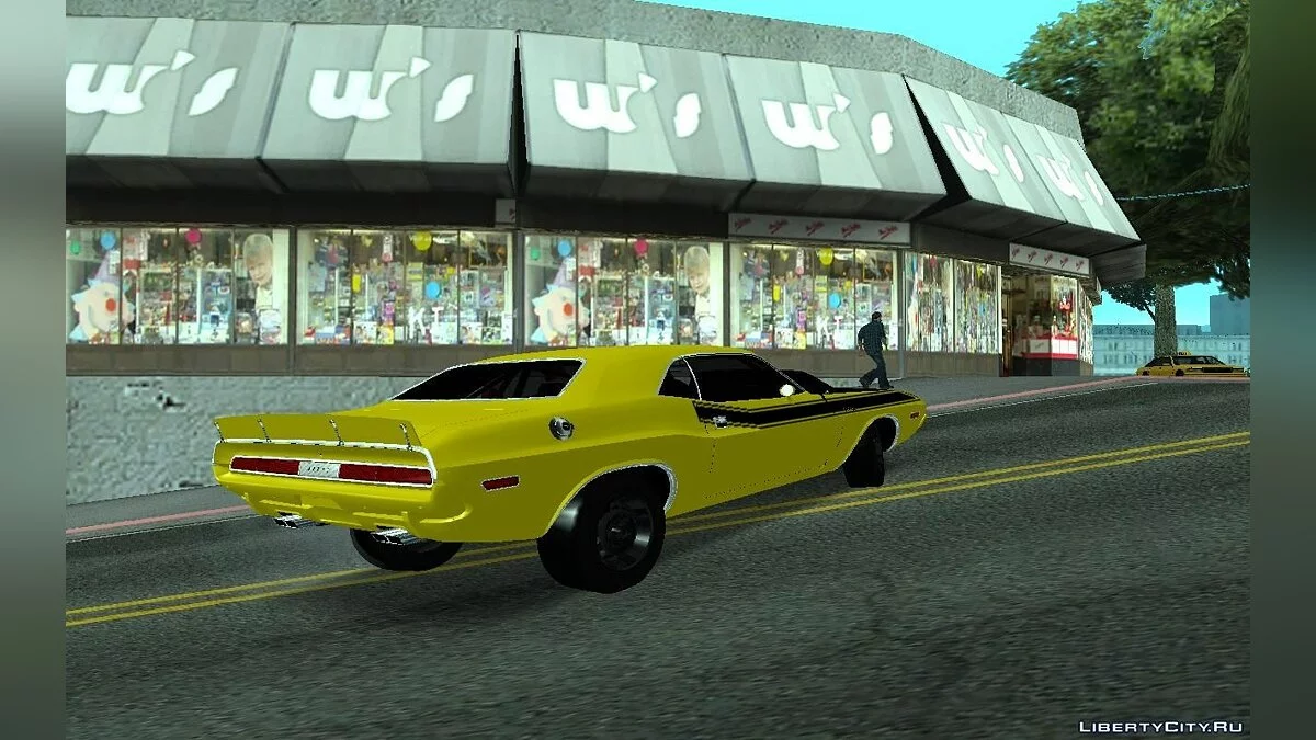 Dodge Challenger з можливістю тюнінгу / GTA San Andreas